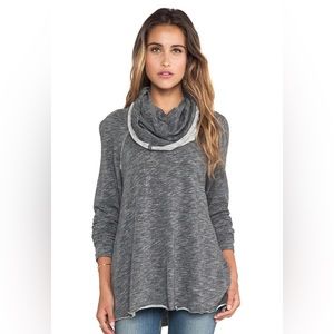 FP Beach Cowl Neck Sweater - Gray